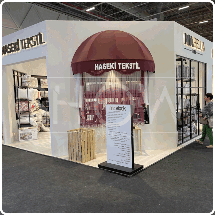 Haseki Tekstil Fuar Standı