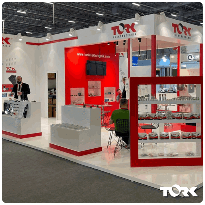 Tork Elektroteknik Fuar Standı